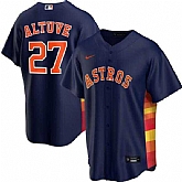 Astros 27 Jose Altuve Navy 2020 Nike Cool Base Jersey Dzhi,baseball caps,new era cap wholesale,wholesale hats